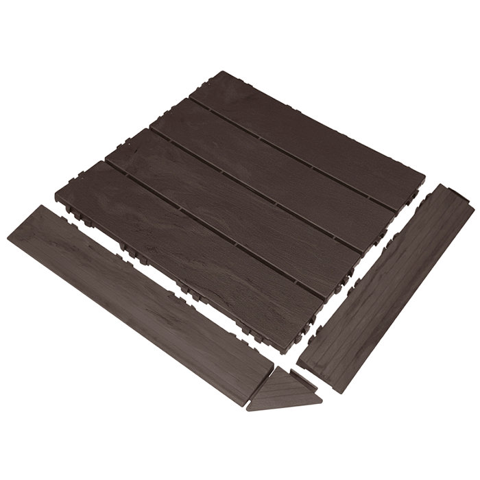 Hörnlist Woodlook Antik Ek 2-pack Hestra